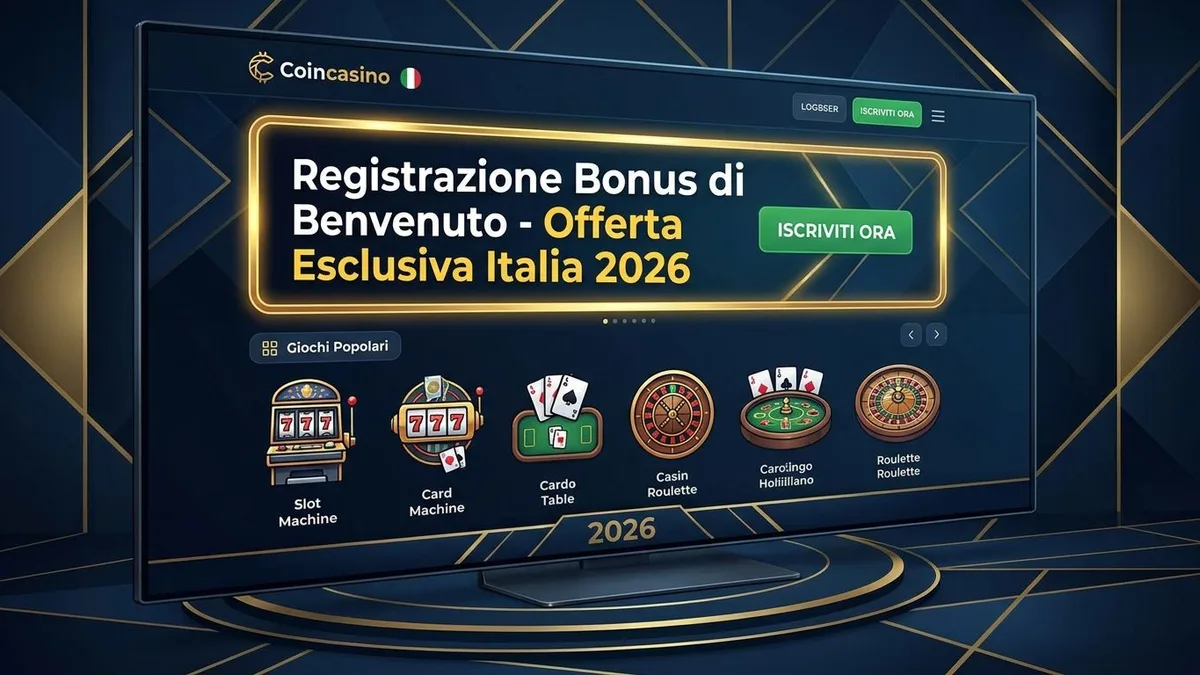 Registrazione con bonus